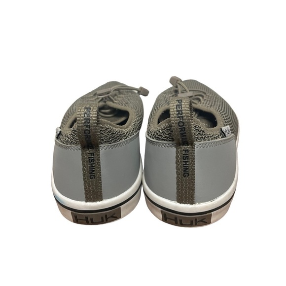 huk Performance Fishing Mania Deck Shoe, Shiktaki, Khaki, H8013300, 9 - Picture 4 of 8